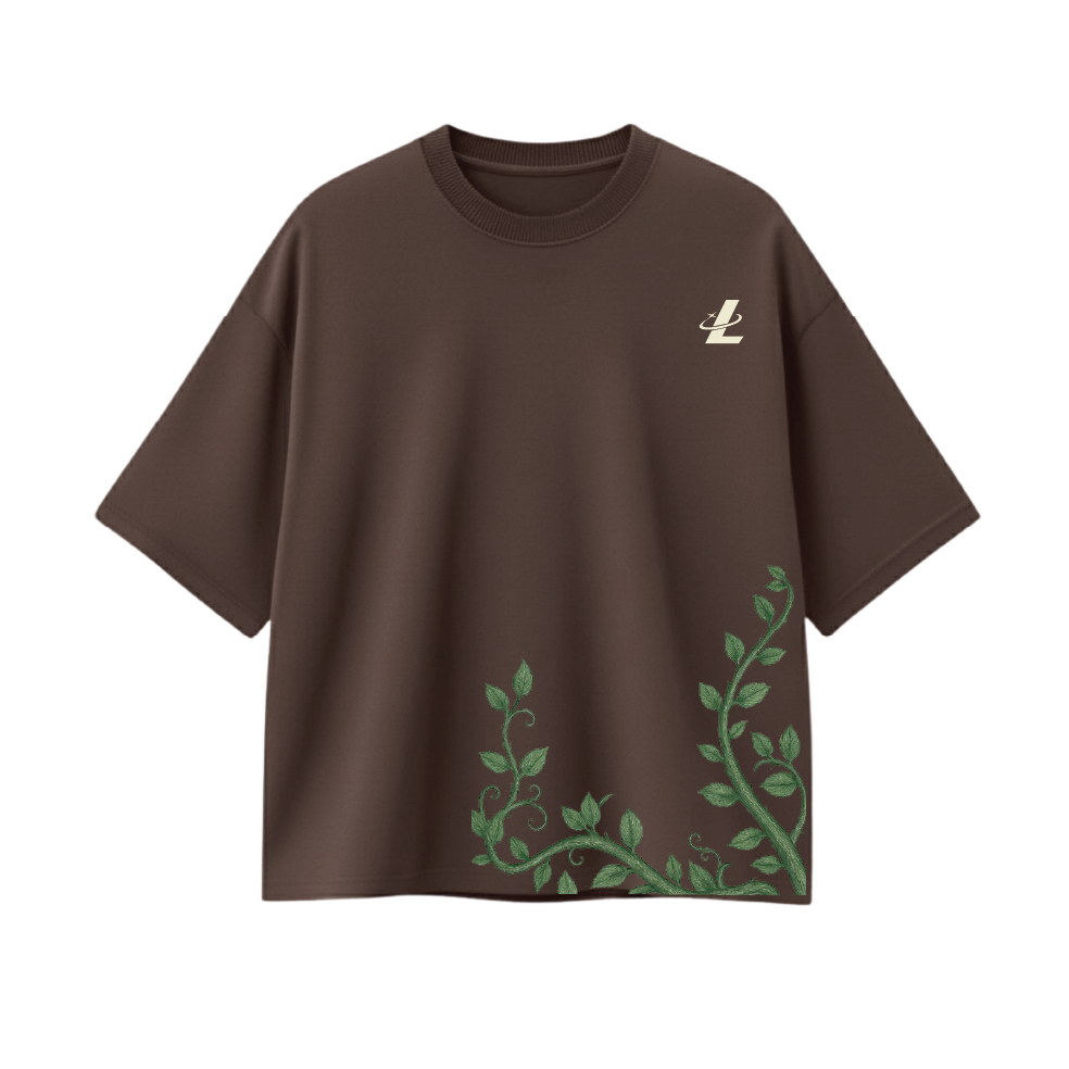 Camiseta Boxy Vines (PRÉ VENDA)